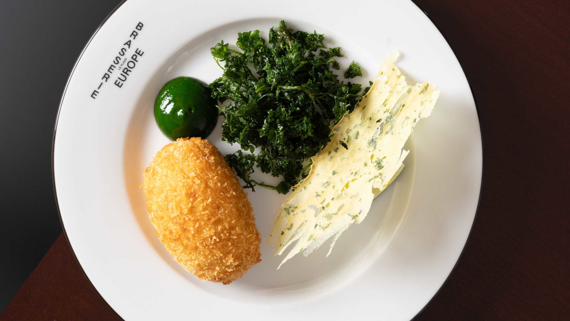 Croquette de crevettes à la Brasserie Europe à Genève
