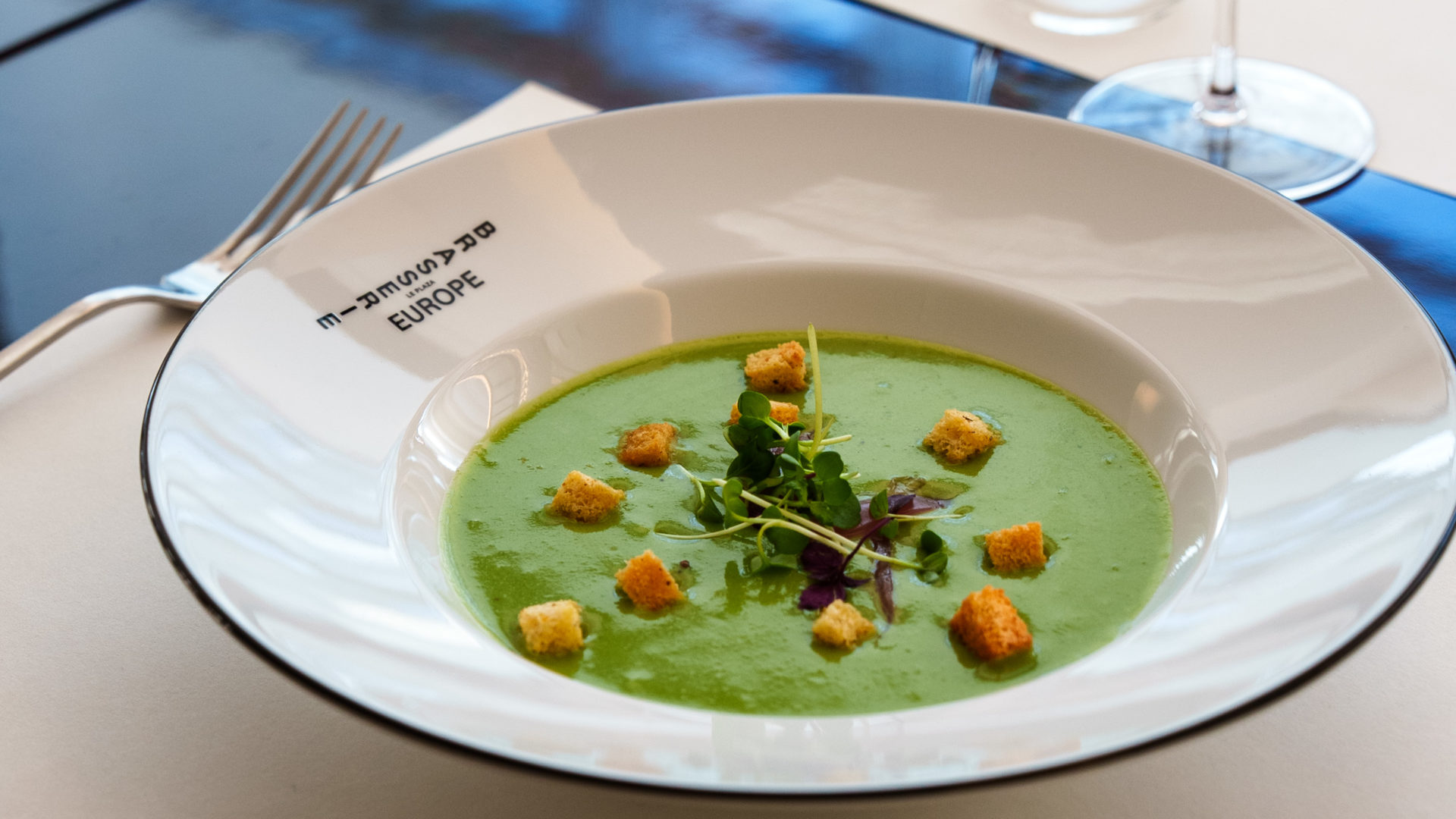 Soupe à la brasserie Europe à Genève